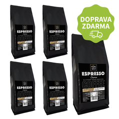 Balík Espresso Crema 5x1kg