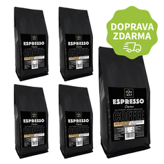 Balík Espresso Crema 5x1kg Balík Espresso Crema 5x1kg