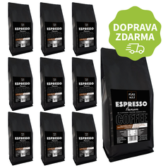Balík Espresso Premium 10x1kg