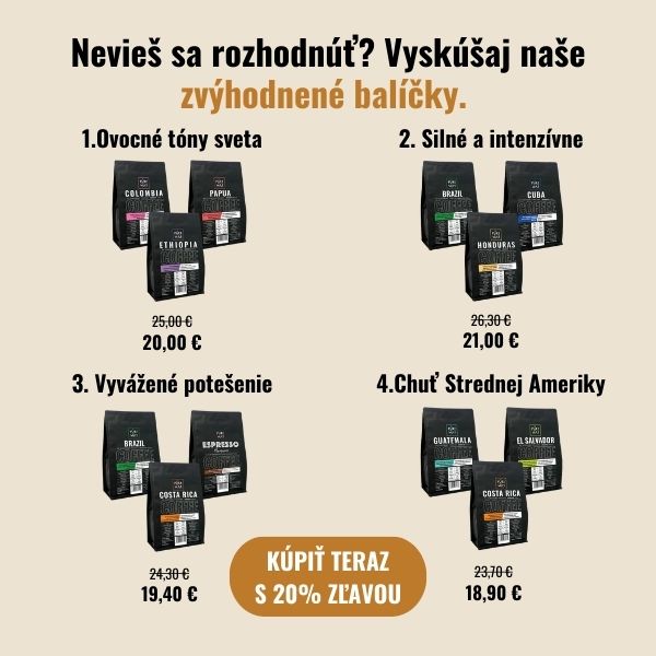 Testovacie sady 200 g káv