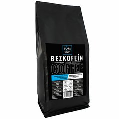 Bezkofeínová káva zrnková Pureway 1000 g