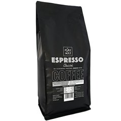 Espresso zrnkova káva Pureway 1000 g CLASSIC