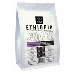 Ethiopia odrodová káva mletá Pureway 200g