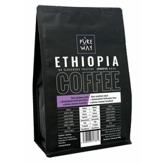 Ethiopia odrodová káva zrnková Pureway 200g