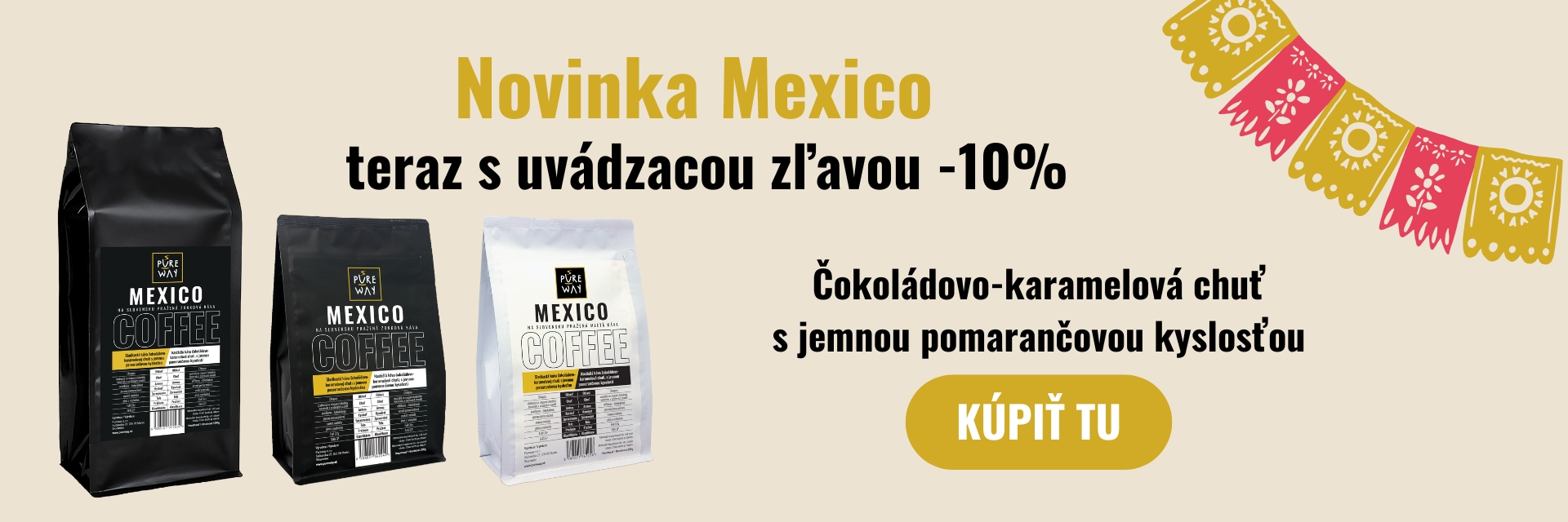 Mexiko uvádzacia zľava