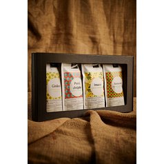 Darčekový set - sypané čaje HERBAL- Ginko, Proti Chrípke, Imuno, Samurai